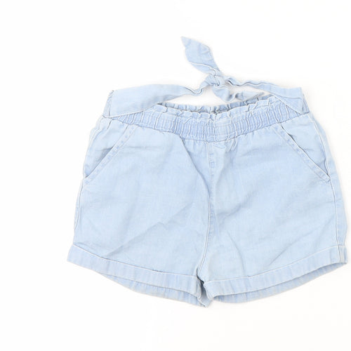 Young Dimension Girls Blue   Hot Pants Shorts Size 4-5 Years