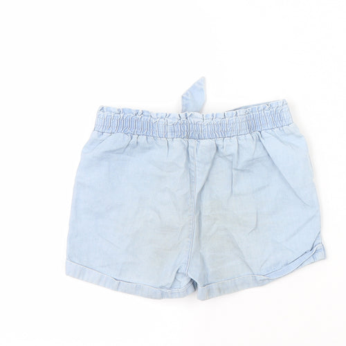 Young Dimension Girls Blue   Hot Pants Shorts Size 4-5 Years
