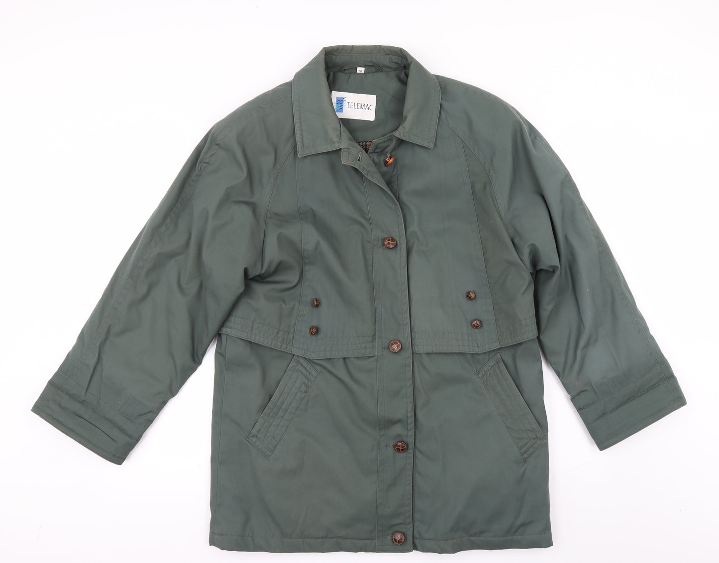 Telemac Womens Green   Jacket  Size 10