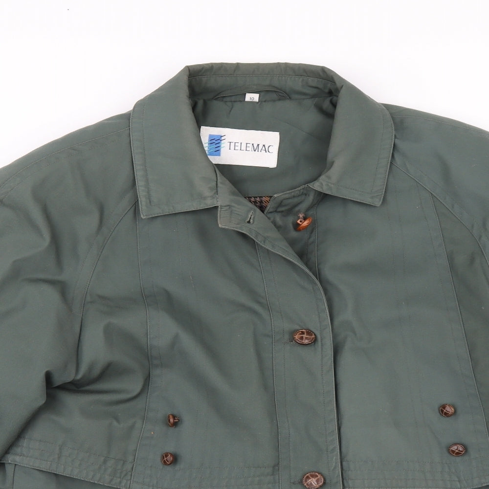 Telemac Womens Green   Jacket  Size 10