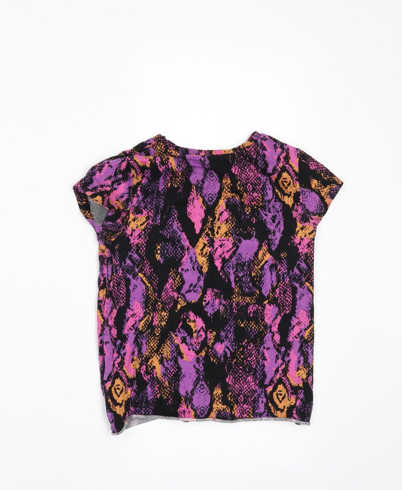 Blue Zoo Girls Multicoloured Geometric  Basic T-Shirt Size 4-5 Years