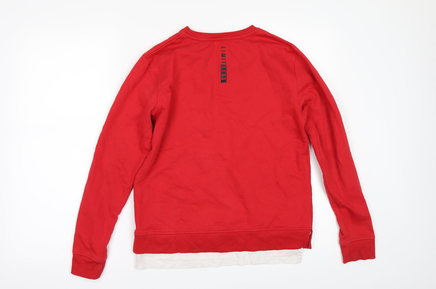 Blue Zoo Boys Red   Pullover Sweatshirt Size 11-12 Years  - Limitless
