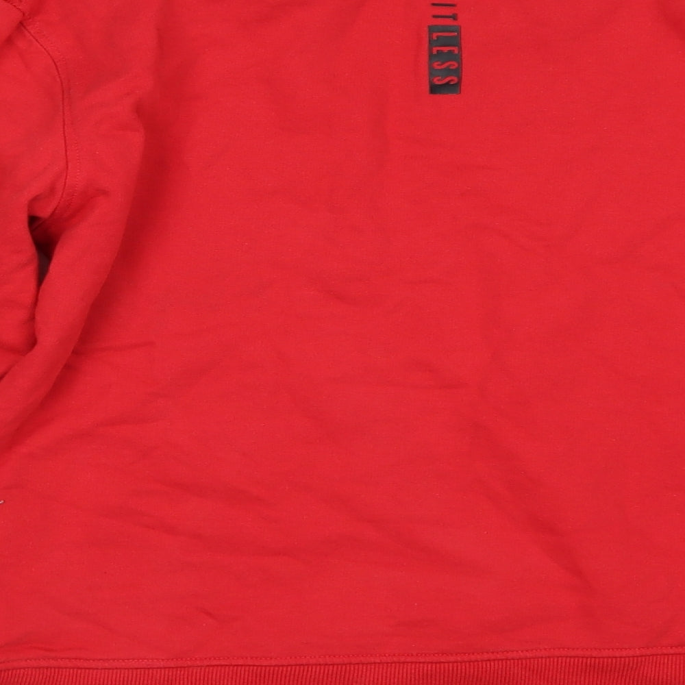 Blue Zoo Boys Red   Pullover Sweatshirt Size 11-12 Years  - Limitless
