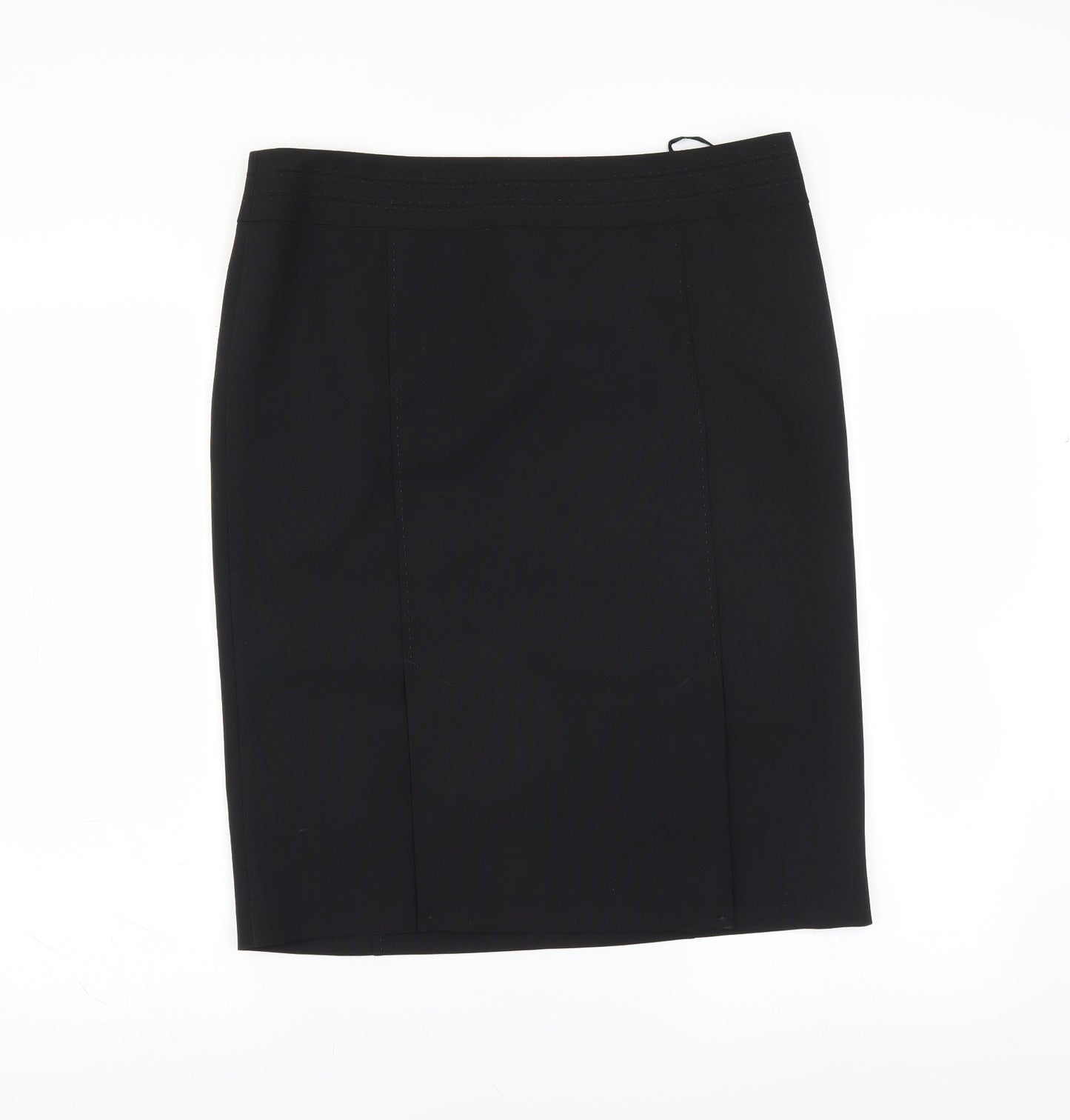 F&F Womens Black   Straight & Pencil Skirt Size 14