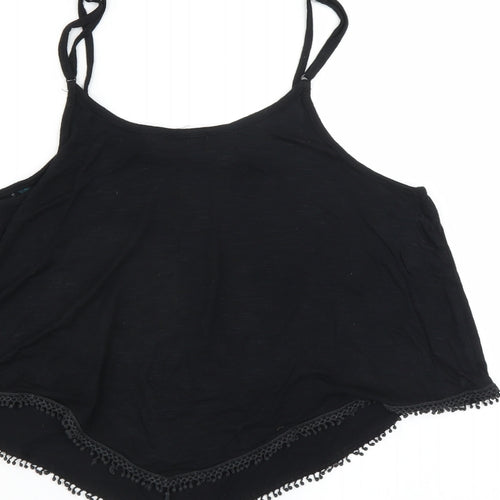 Select Womens Black   Camisole Blouse Size 12  - cropped