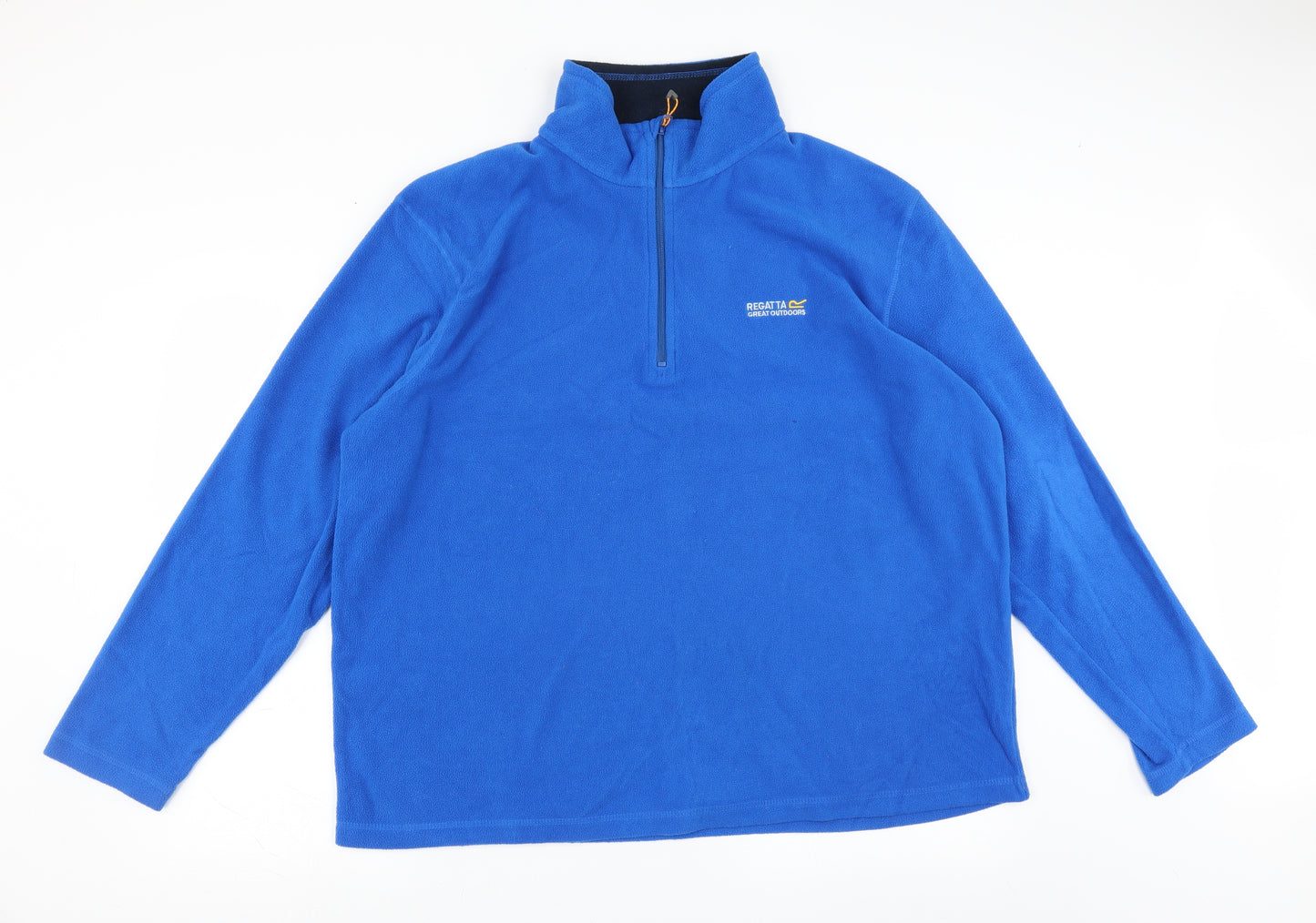 Regatta Mens Blue  Fleece Pullover Jumper Size 2XL