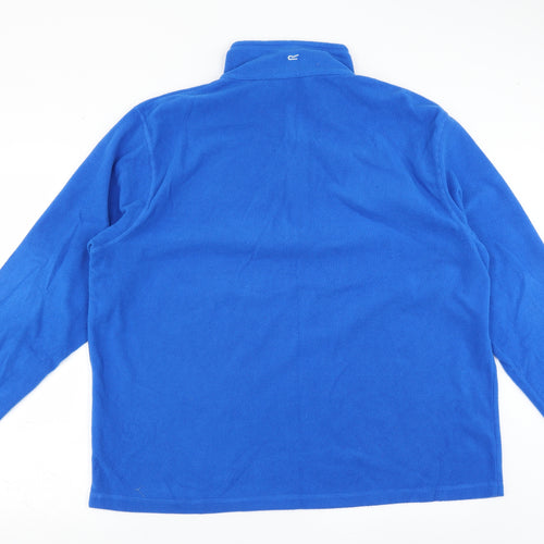 Regatta Mens Blue  Fleece Pullover Jumper Size 2XL