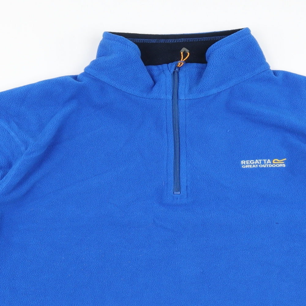 Regatta Mens Blue  Fleece Pullover Jumper Size 2XL