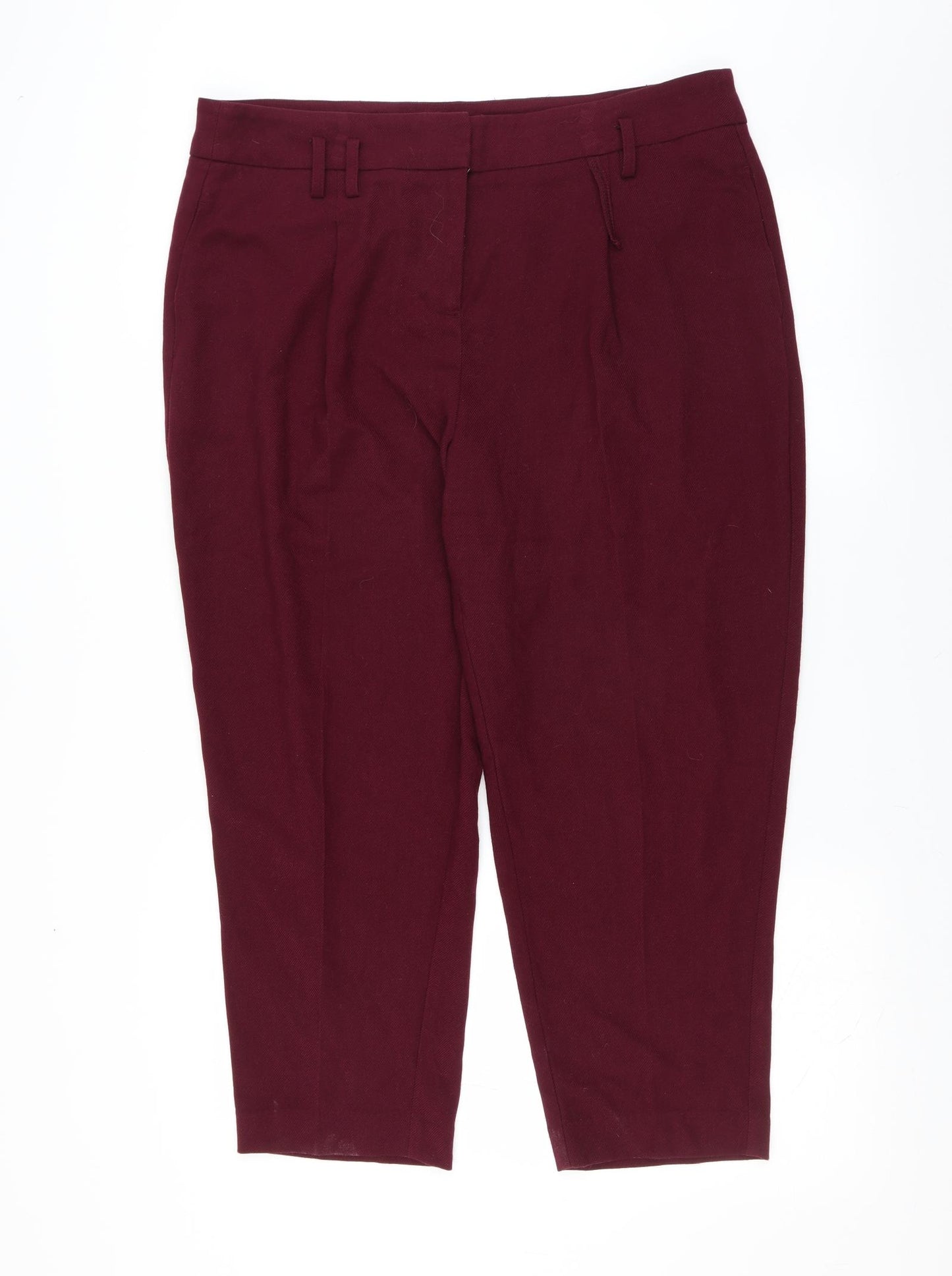 NEXT Womens Purple   Trousers  Size 16 L25 in