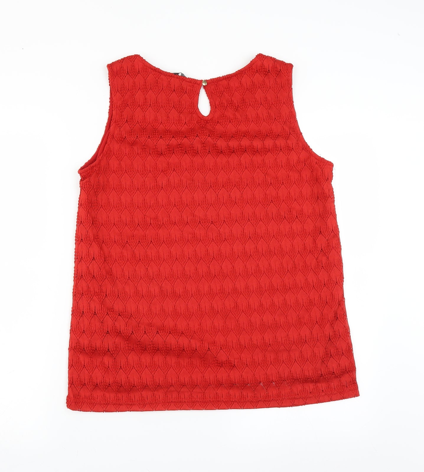 BHS Womens Red   Basic Blouse Size 14