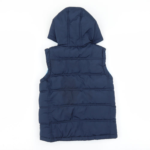 Preworn Boys Blue   Gilet Jacket   - Bodywarmer