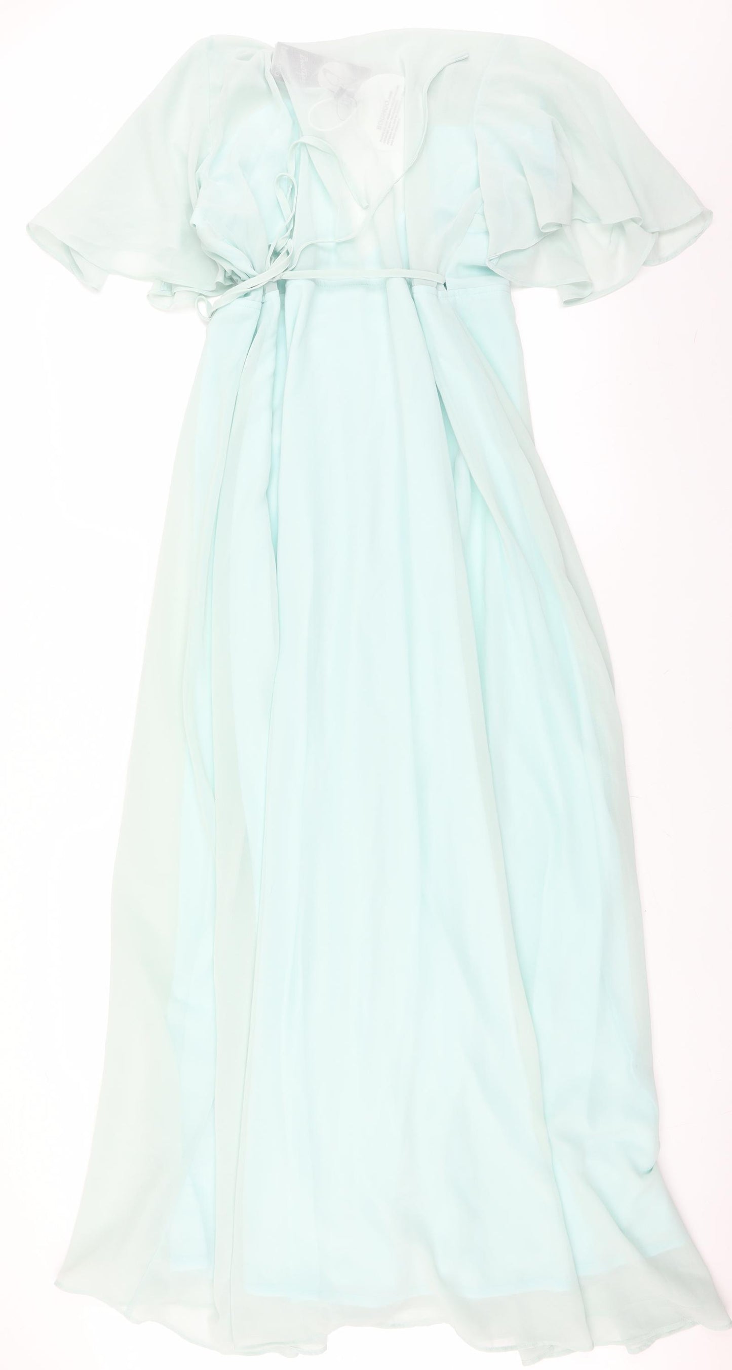 Boohoo Womens Green   Maxi  Size 16  - wrap style