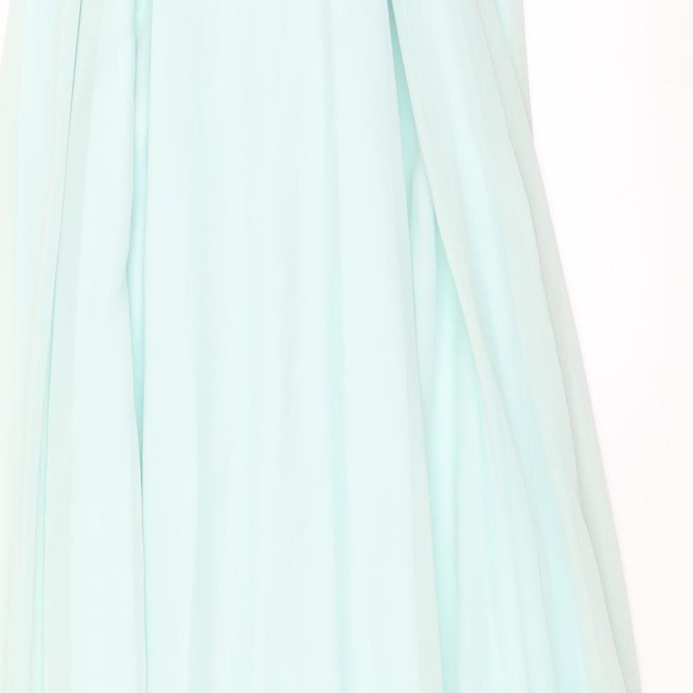 Boohoo Womens Green   Maxi  Size 16  - wrap style