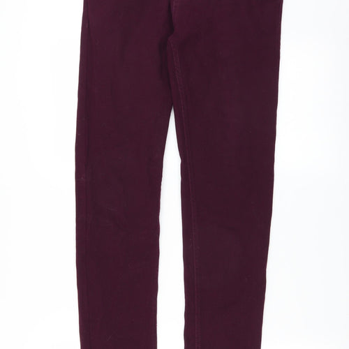 Primark Womens Purple  Denim Skinny Jeans Size 28 in L32 in
