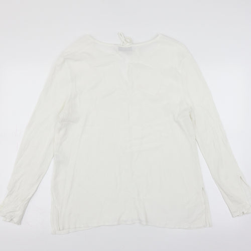 BHS Womens White   Basic Blouse Size 18