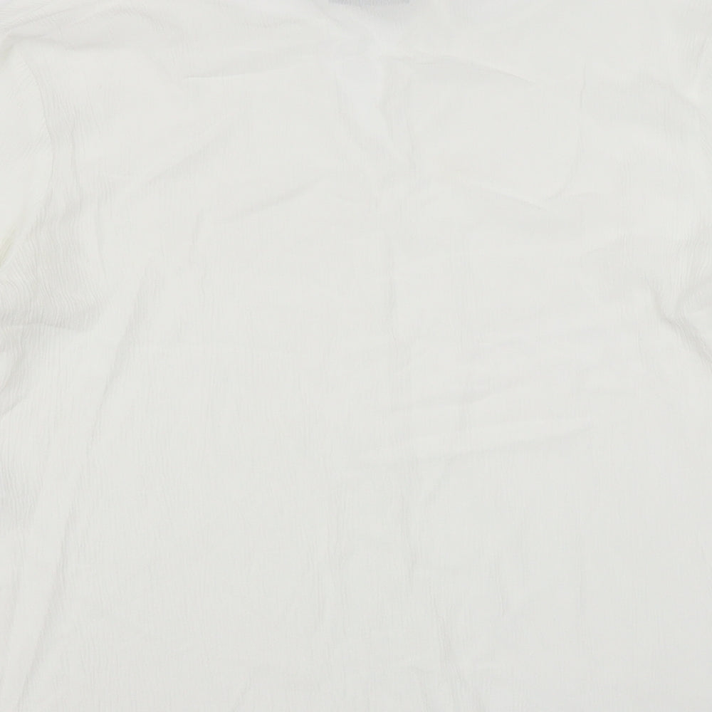 BHS Womens White   Basic Blouse Size 18