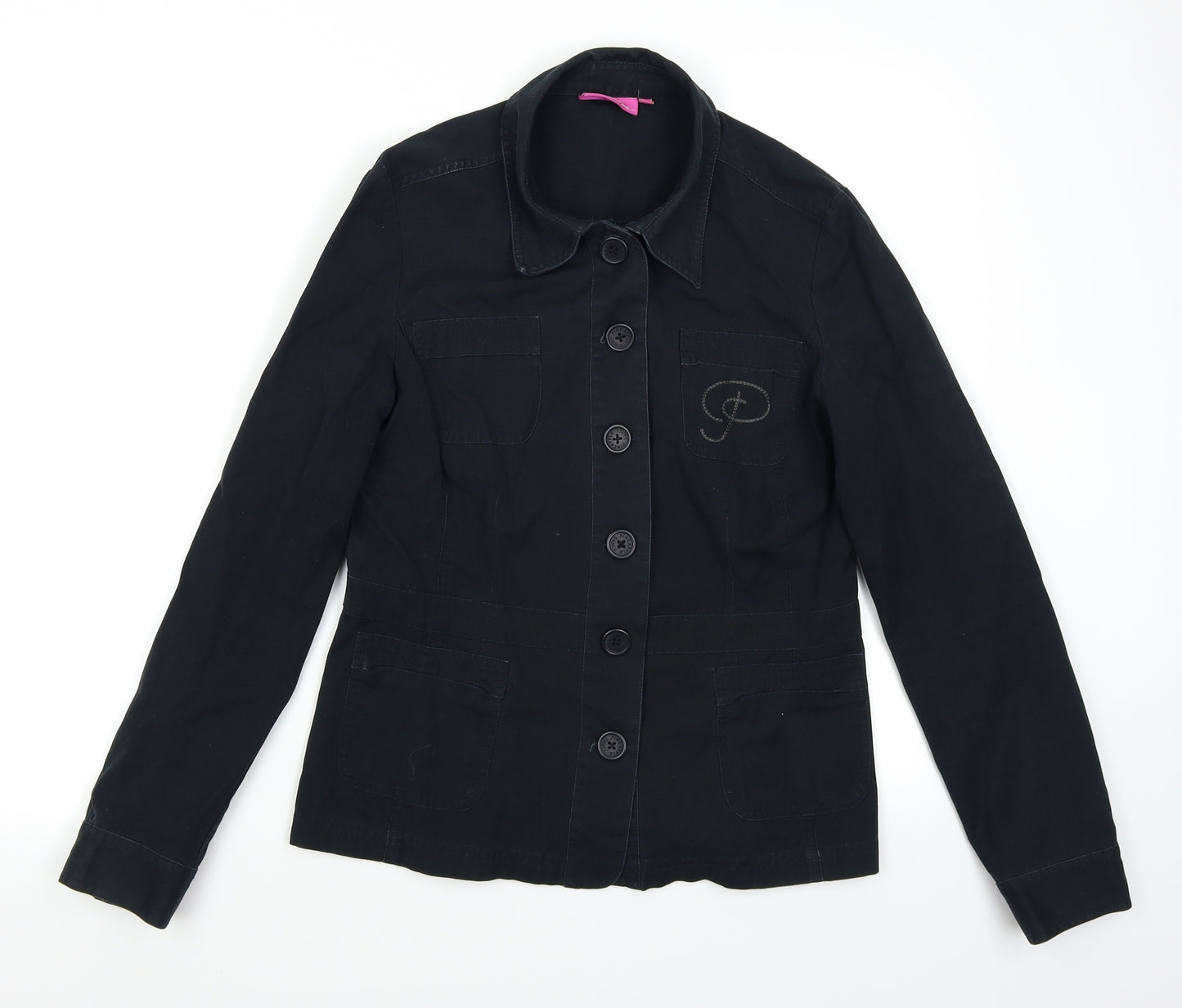 Pineapple Womens Black   Pea Coat Coat Size 12