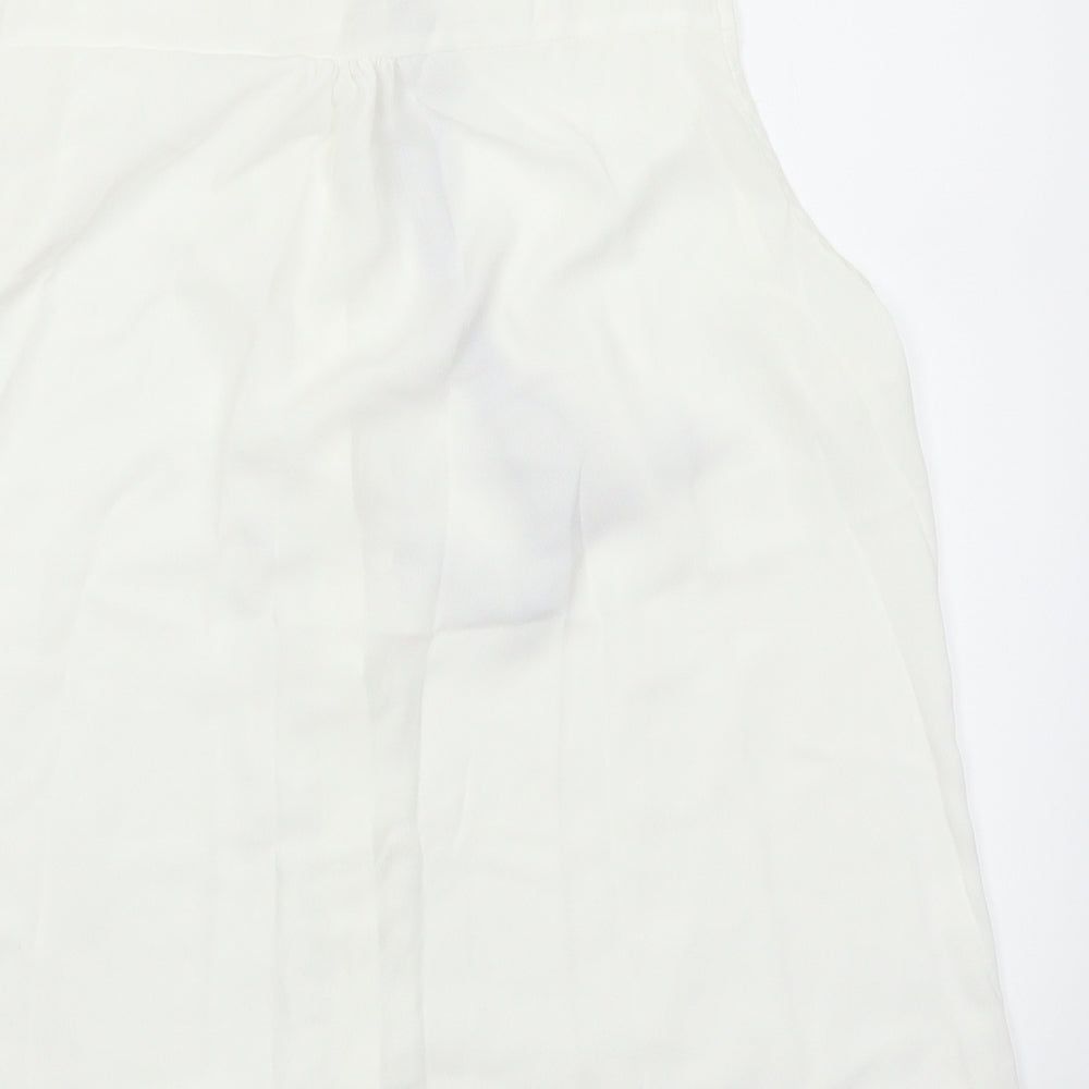 F&F Womens White   Basic Blouse Size 14