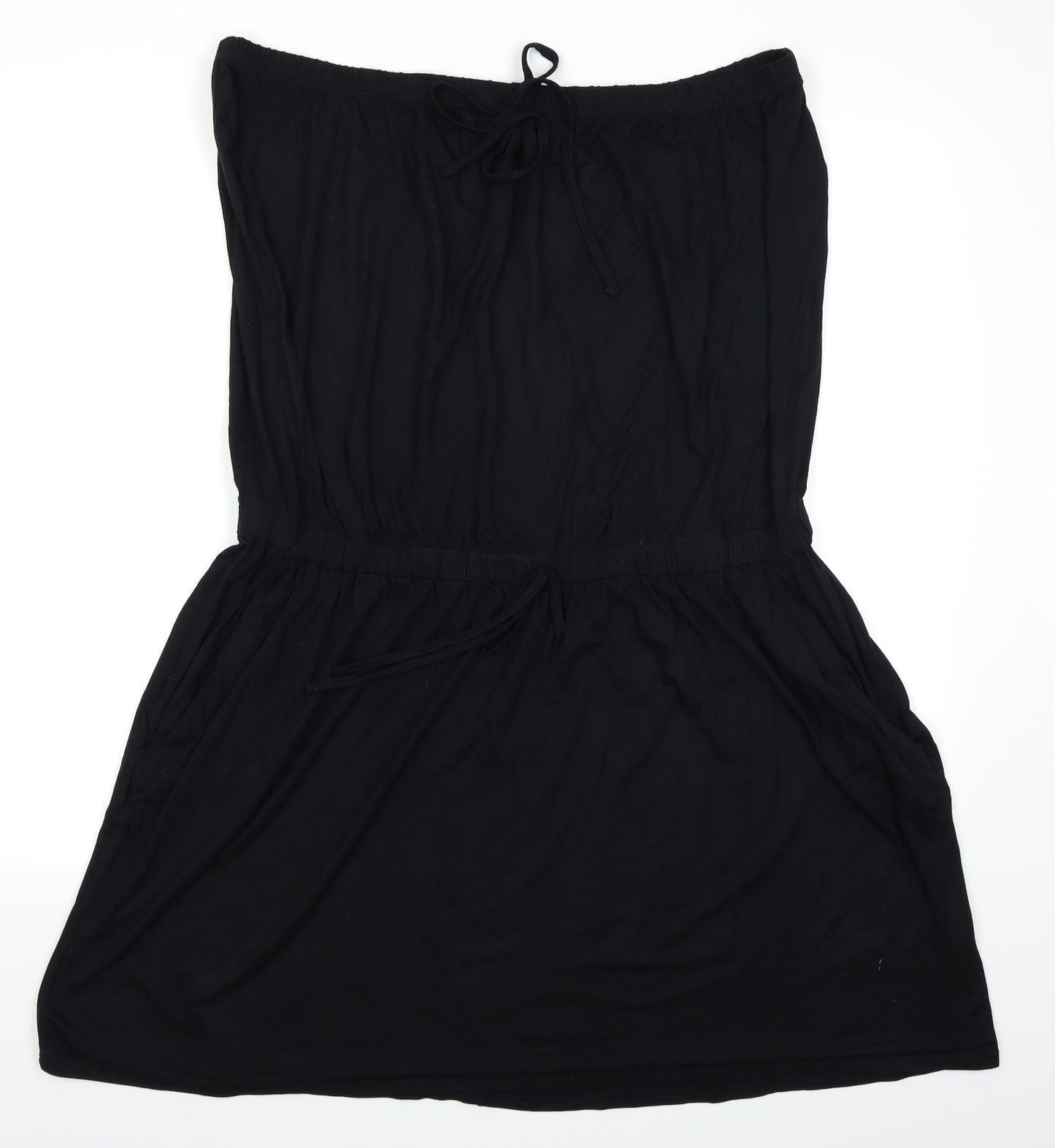 Capsule Womens Black   Mini  Size 22  - Boob Tube Dress