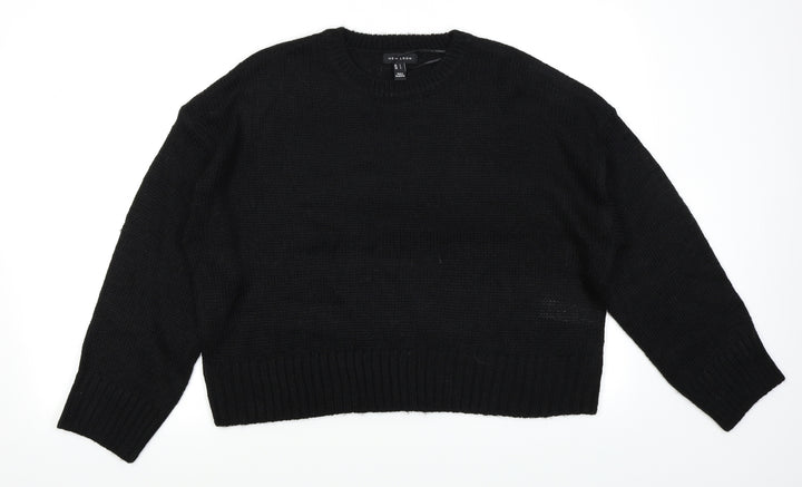 New Look Womens Black   Pullover Jumper Size L