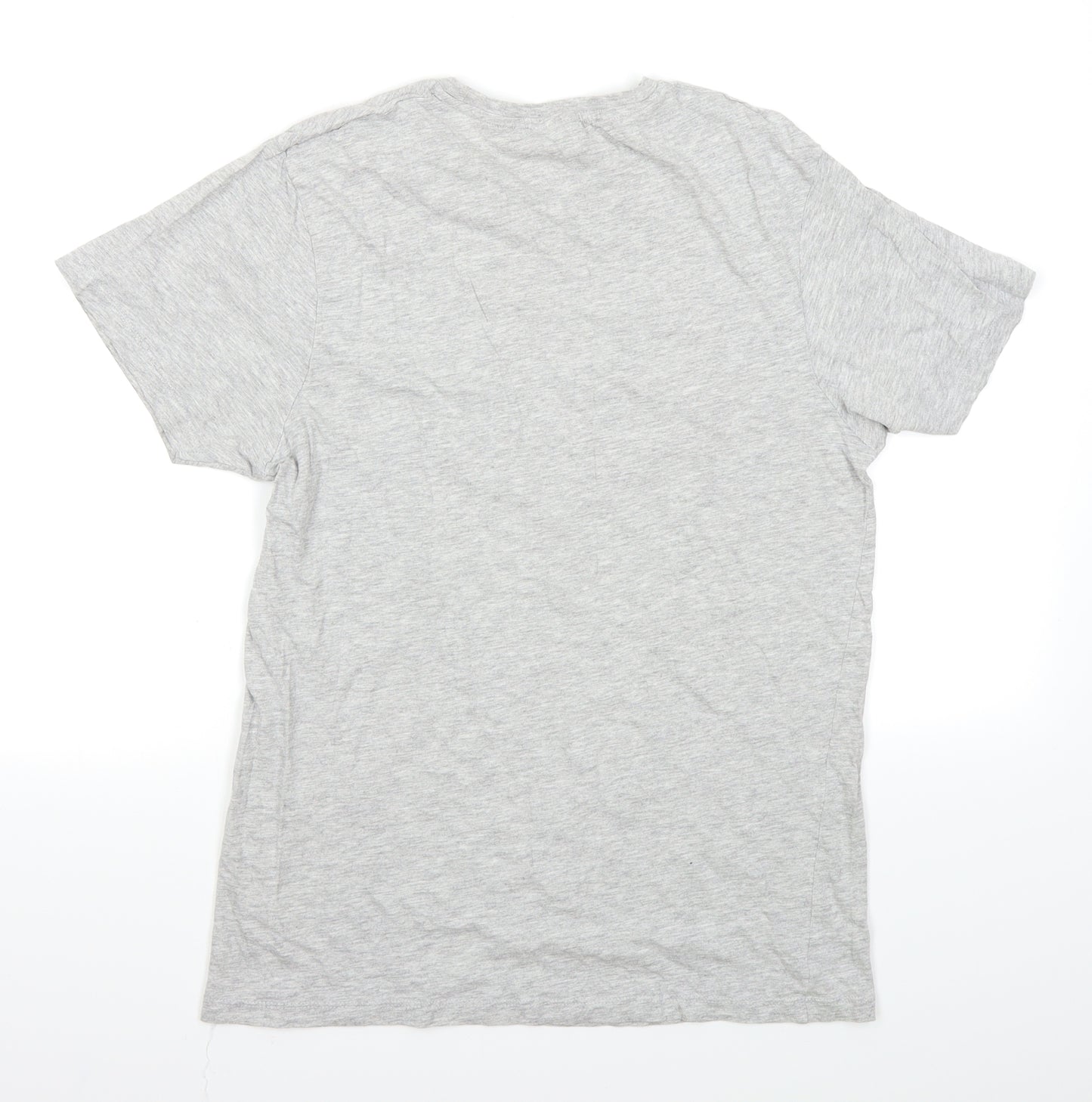 Cedar Wood State Mens Grey    T-Shirt Size M