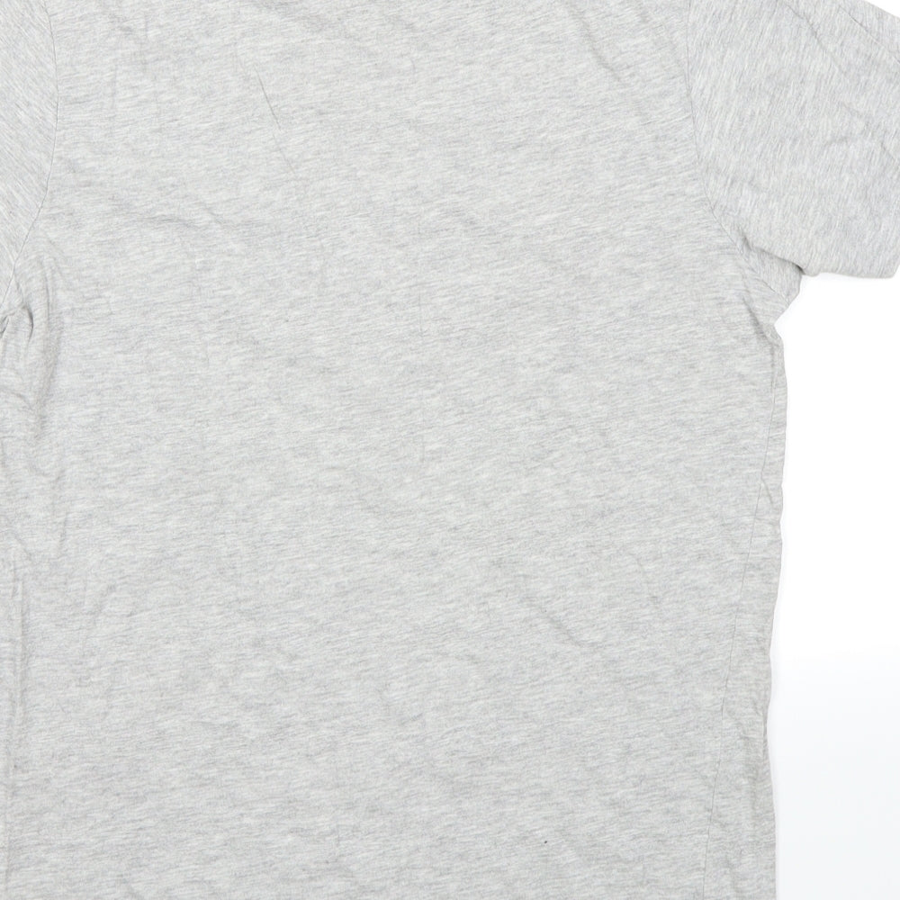 Cedar Wood State Mens Grey    T-Shirt Size M