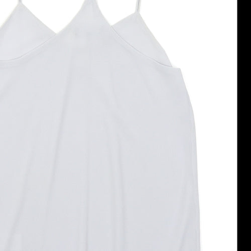 New Look Womens Grey   Camisole Blouse Size 10