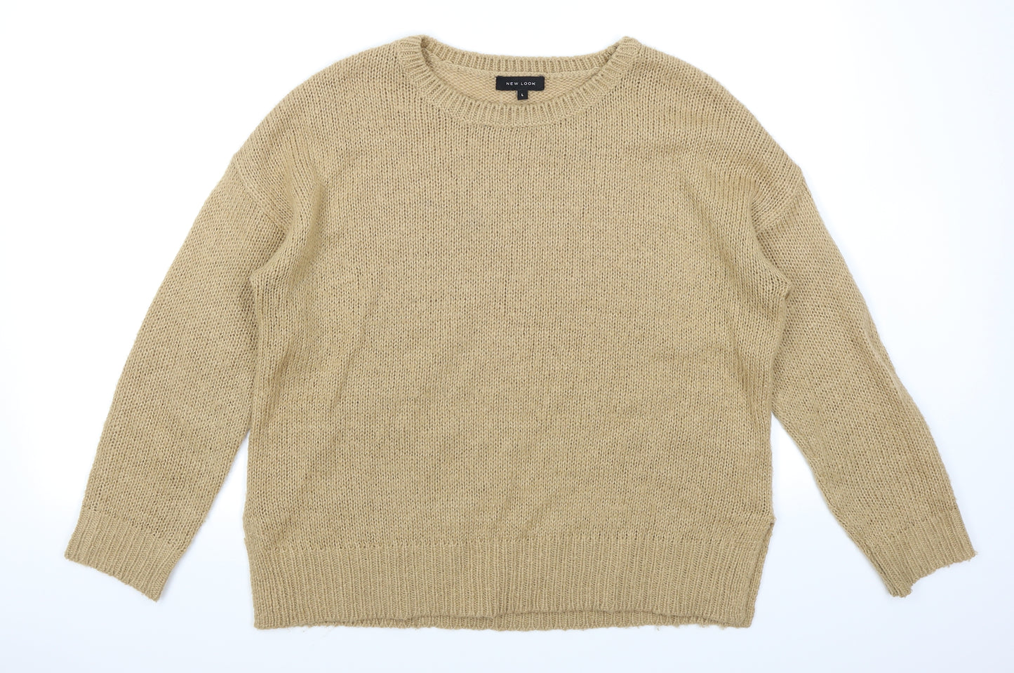 New Look Womens Brown   Pullover Jumper Size L