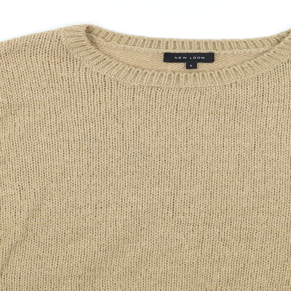 New Look Womens Brown   Pullover Jumper Size L