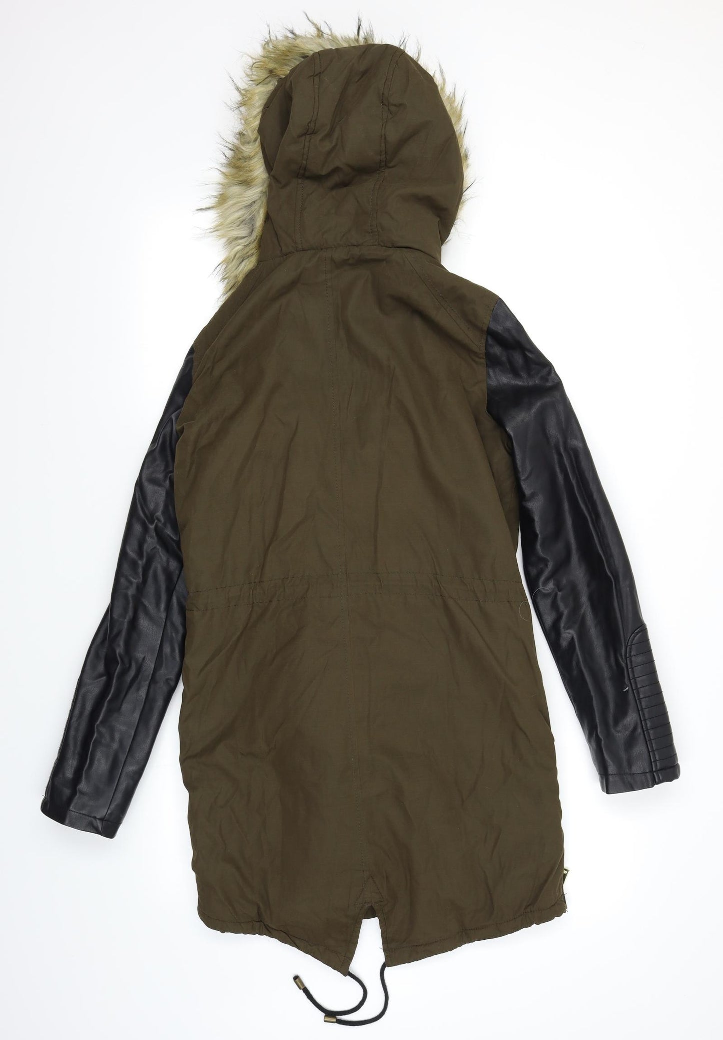 Atmosphere Womens Green   Parka Coat Size 8