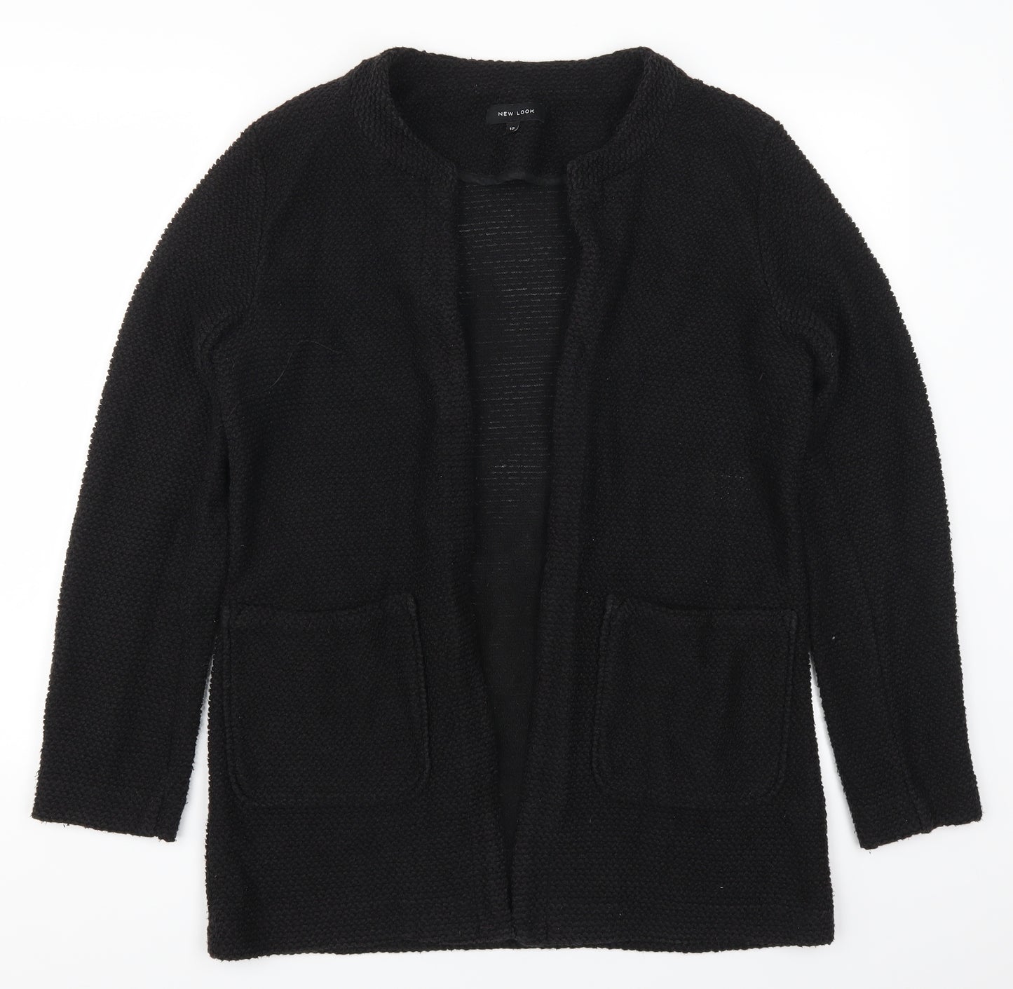 New Look Womens Black   Cardigan Jumper Size 12