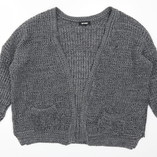 Missguided Womens Black   Cardigan Jumper Size M