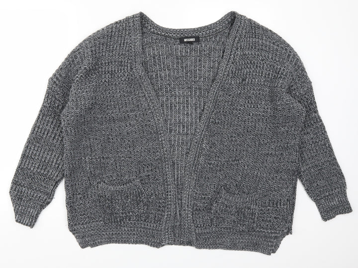 Missguided Womens Black   Cardigan Jumper Size M