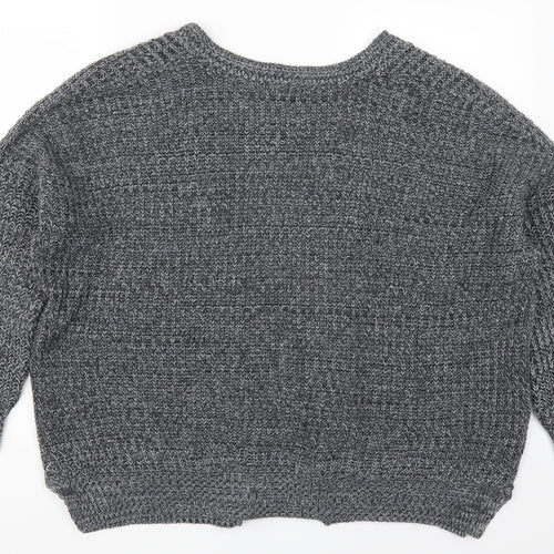Missguided Womens Black   Cardigan Jumper Size M