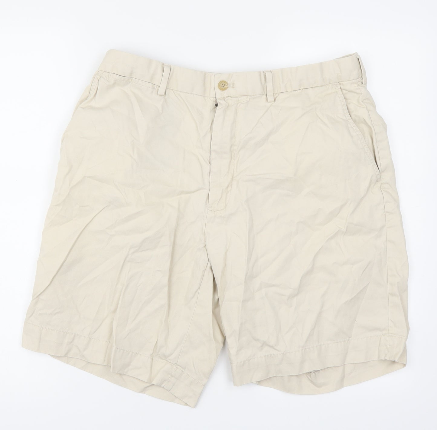 Ralph Lauren Mens Beige   Chino Shorts Size 34