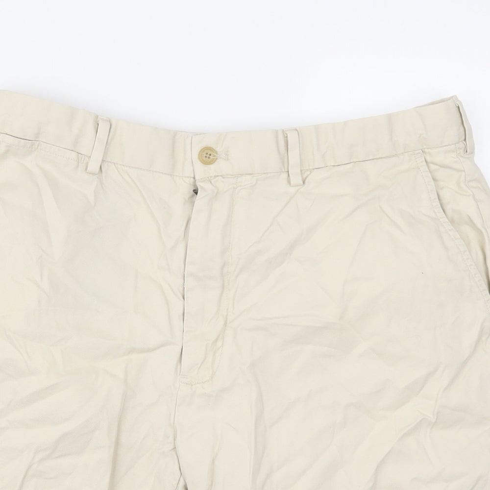 Ralph Lauren Mens Beige   Chino Shorts Size 34