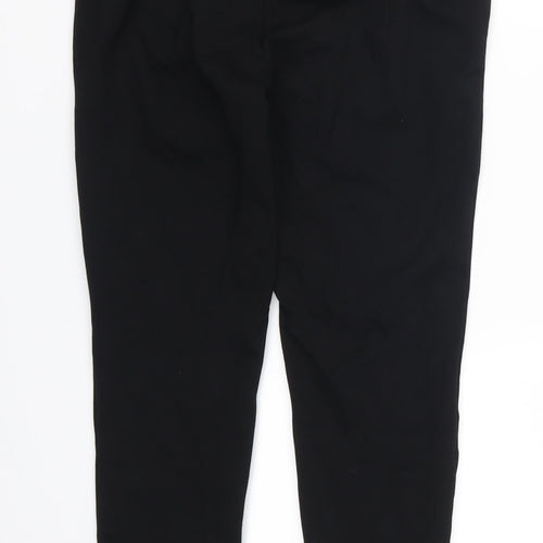 F&F Womens Black   Trousers  Size 10 L25 in