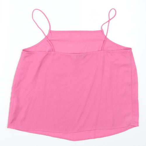 F&F Womens Pink   Basic Tank Size 14