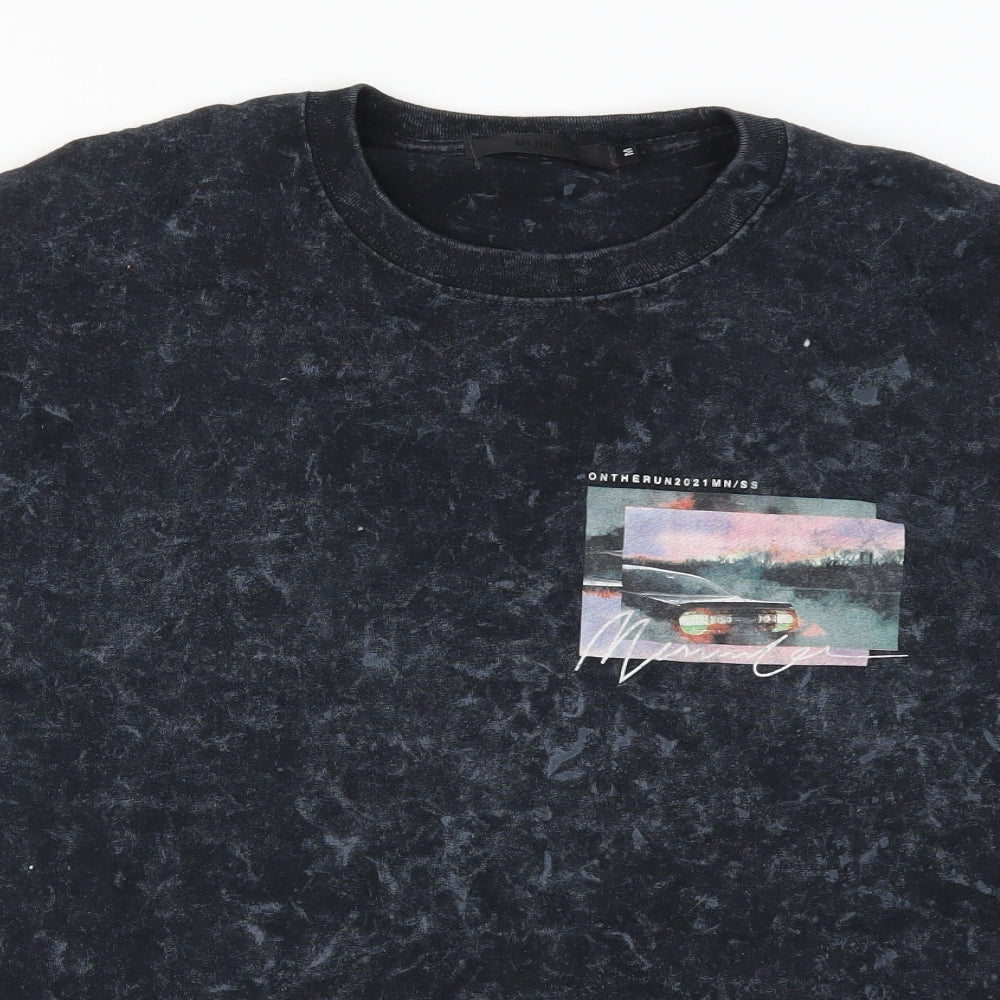 Mennace Mens Grey   Pullover Sweatshirt Size M  - On The Run Car