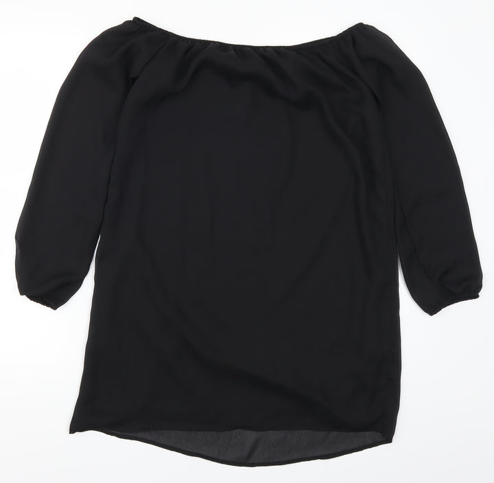 Missguided Womens Black Mini Size 10