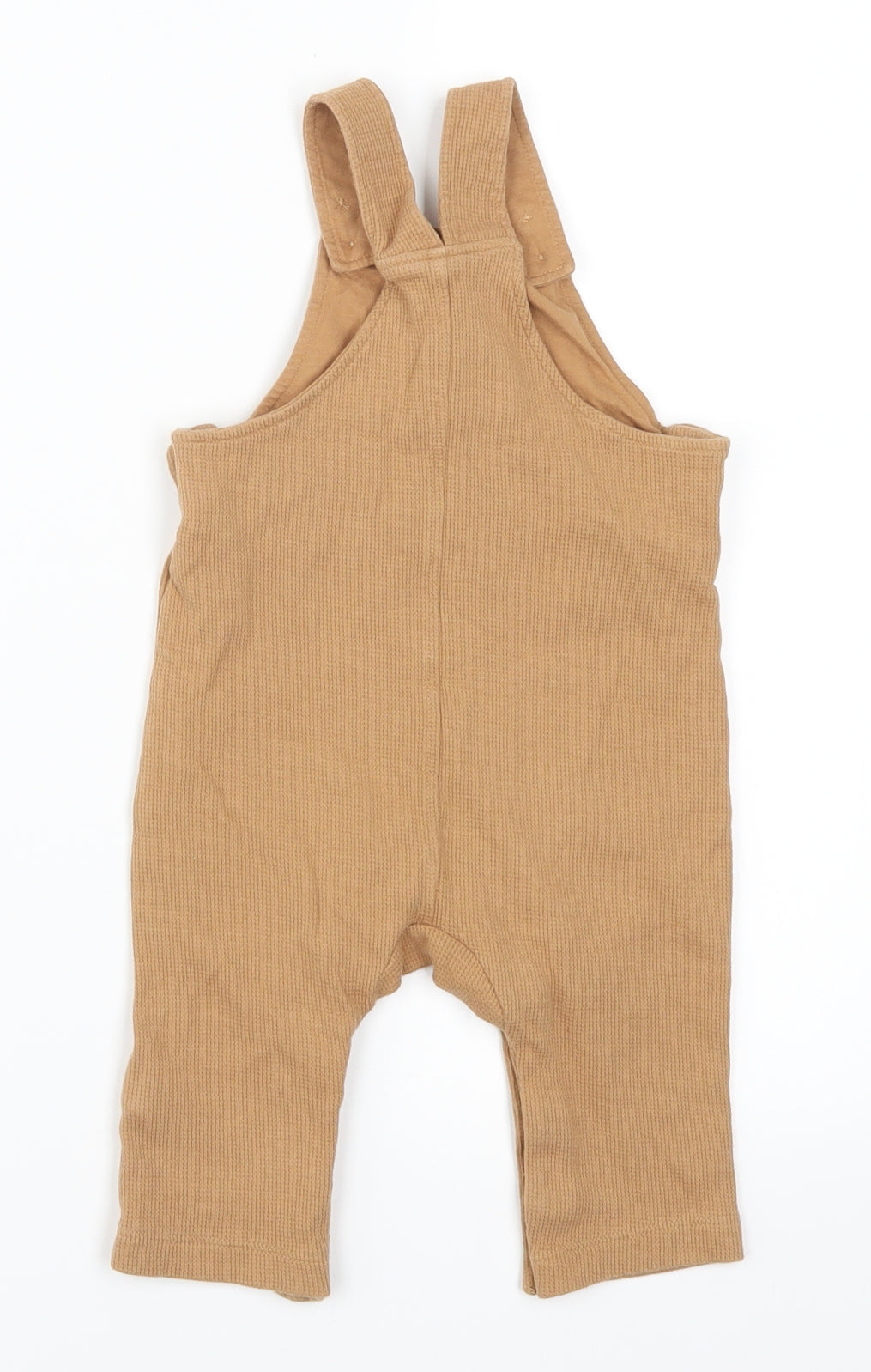 Marks and Spencer Baby Brown   Dungaree One-Piece Size 9-12 Months  - Fox