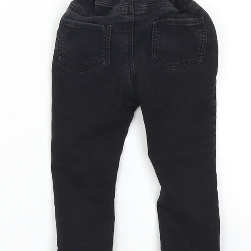H&M Baby Black  Denim Capri Jeans Size 12-18 Months
