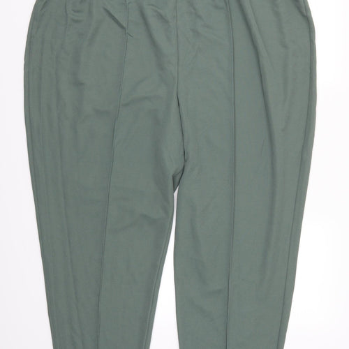 Slimma Womens Green   Trousers  Size 32 L26 in