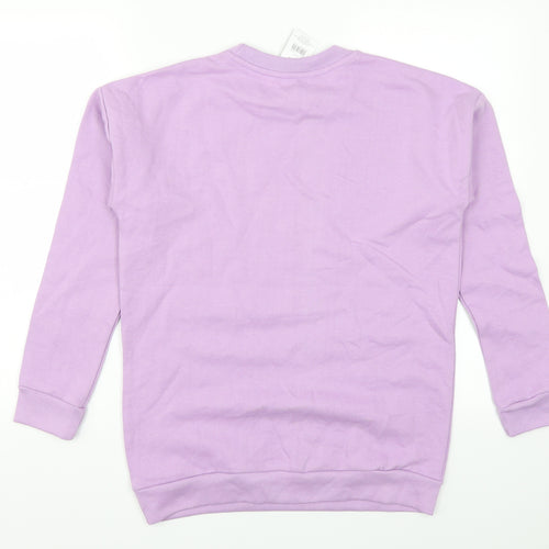 Pep & Co Womens Purple   Pullover Sweatshirt Size S  - J'adore