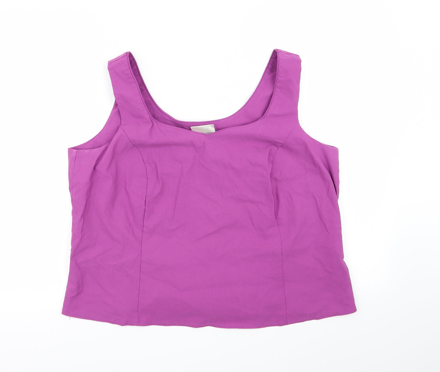 essence Womens Purple   Basic Tank Size 26