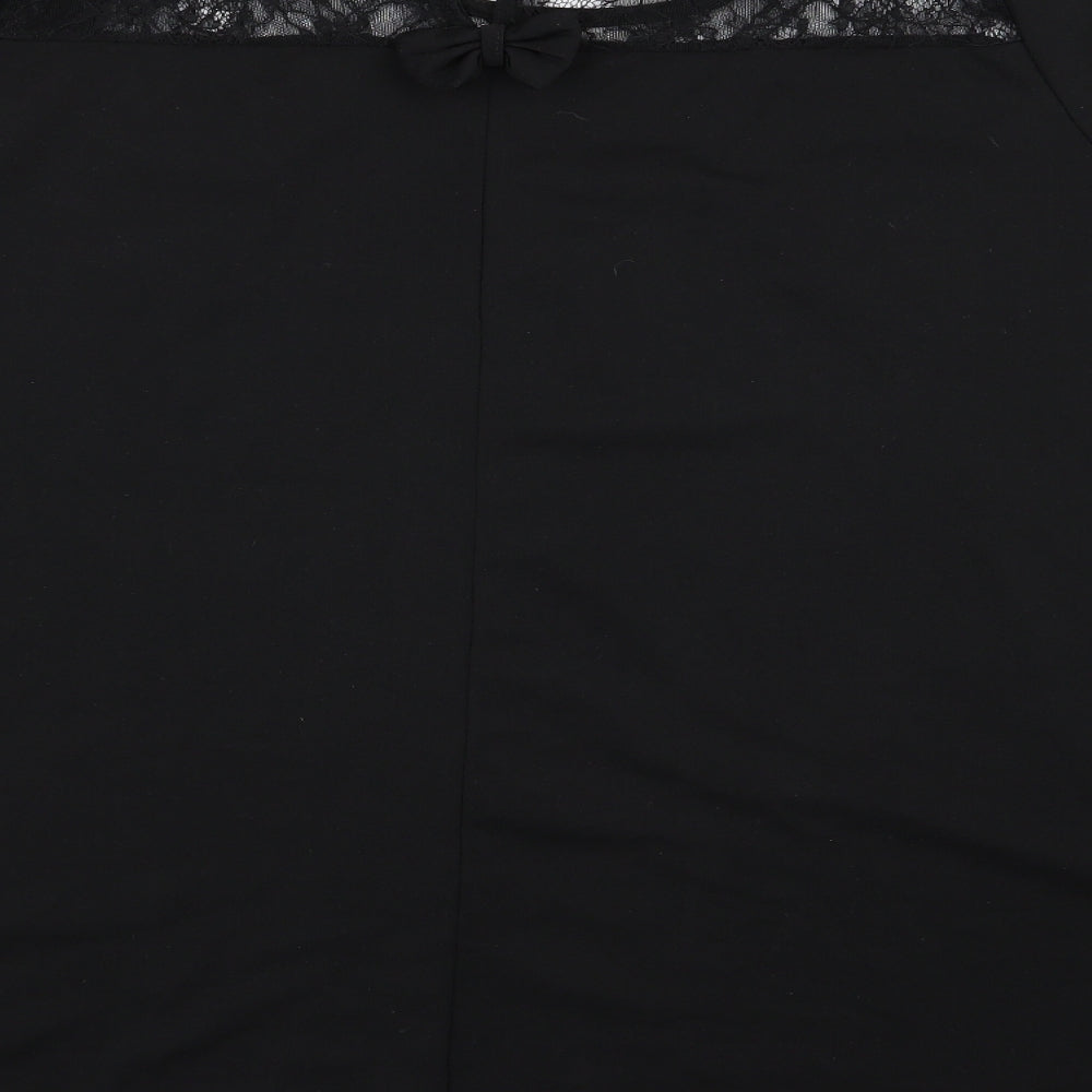 Yours Womens Black   Basic Blouse Size 22