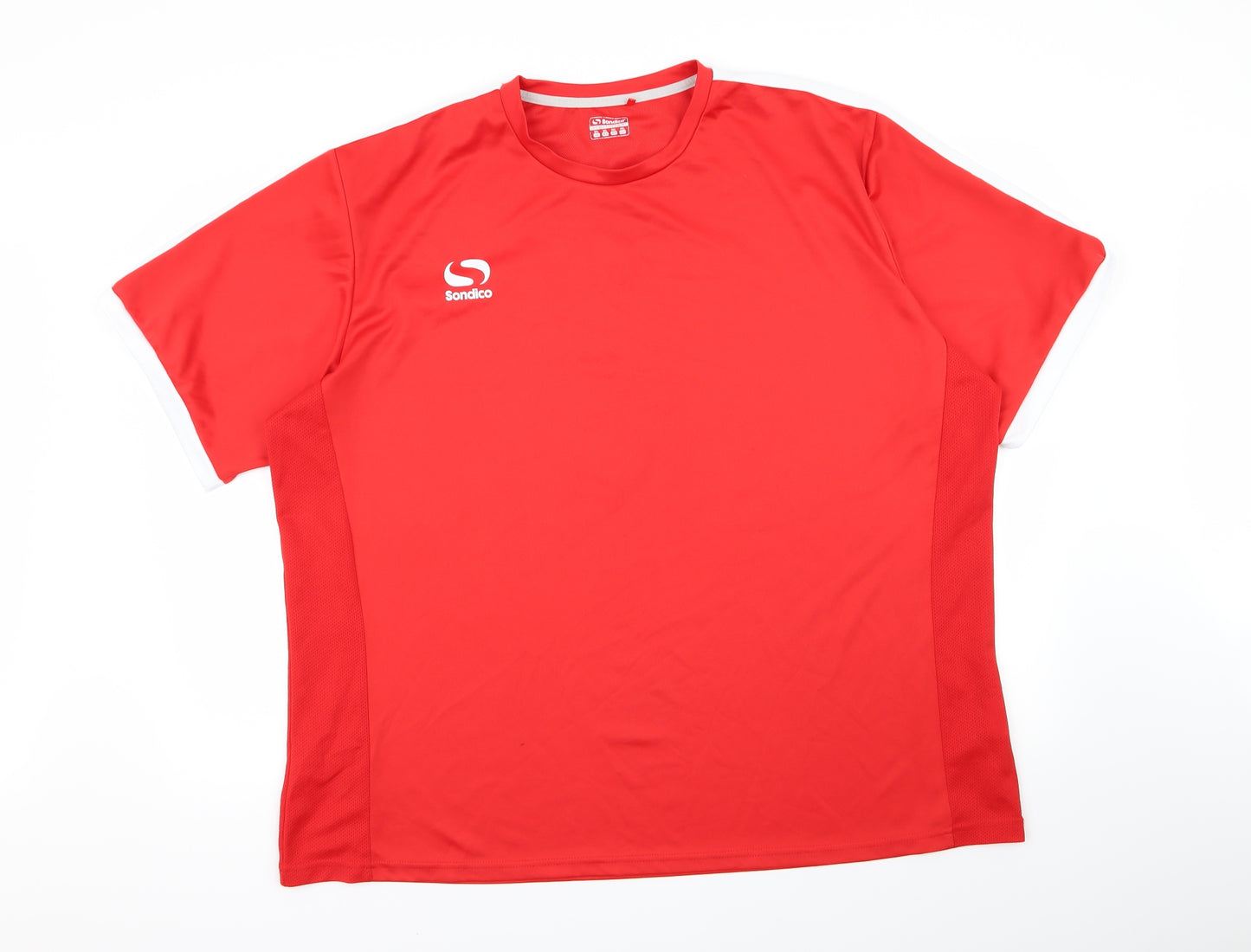Sandico Mens Red   Basic T-Shirt Size 3XL