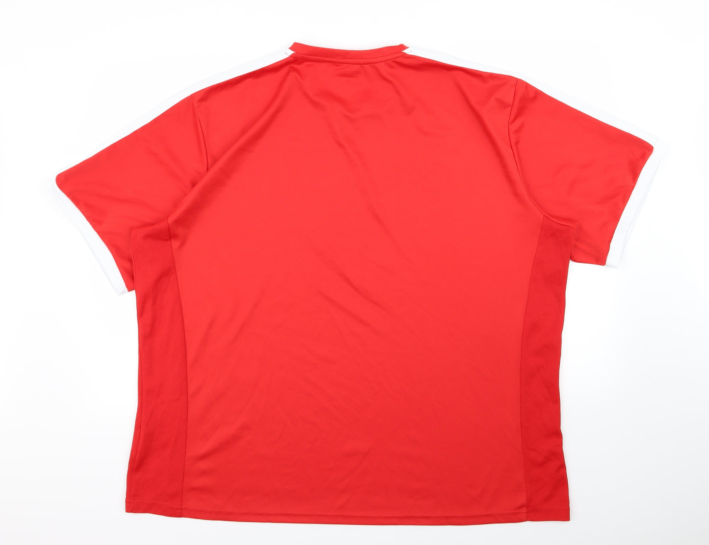 Sandico Mens Red   Basic T-Shirt Size 3XL