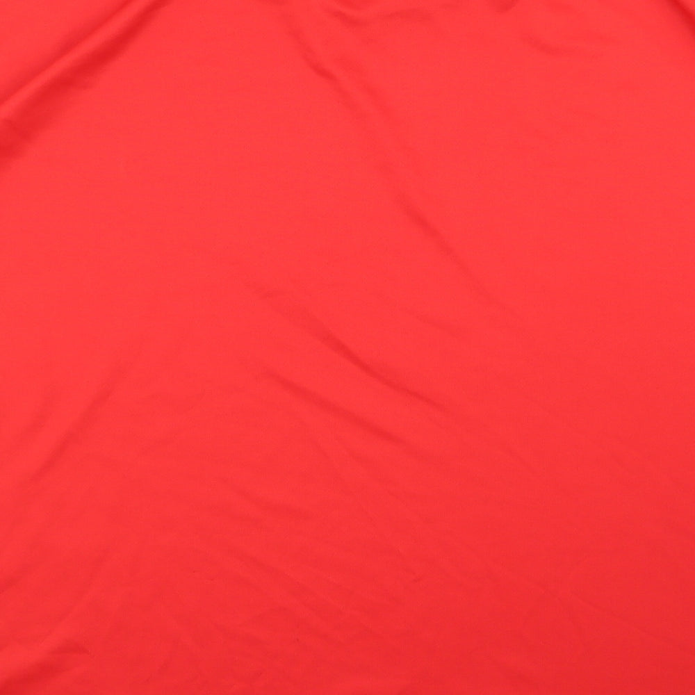 Sandico Mens Red   Basic T-Shirt Size 3XL