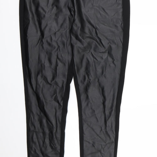 ESMARA Womens Black   Pedal Pusher Leggings Size 18 L26 in